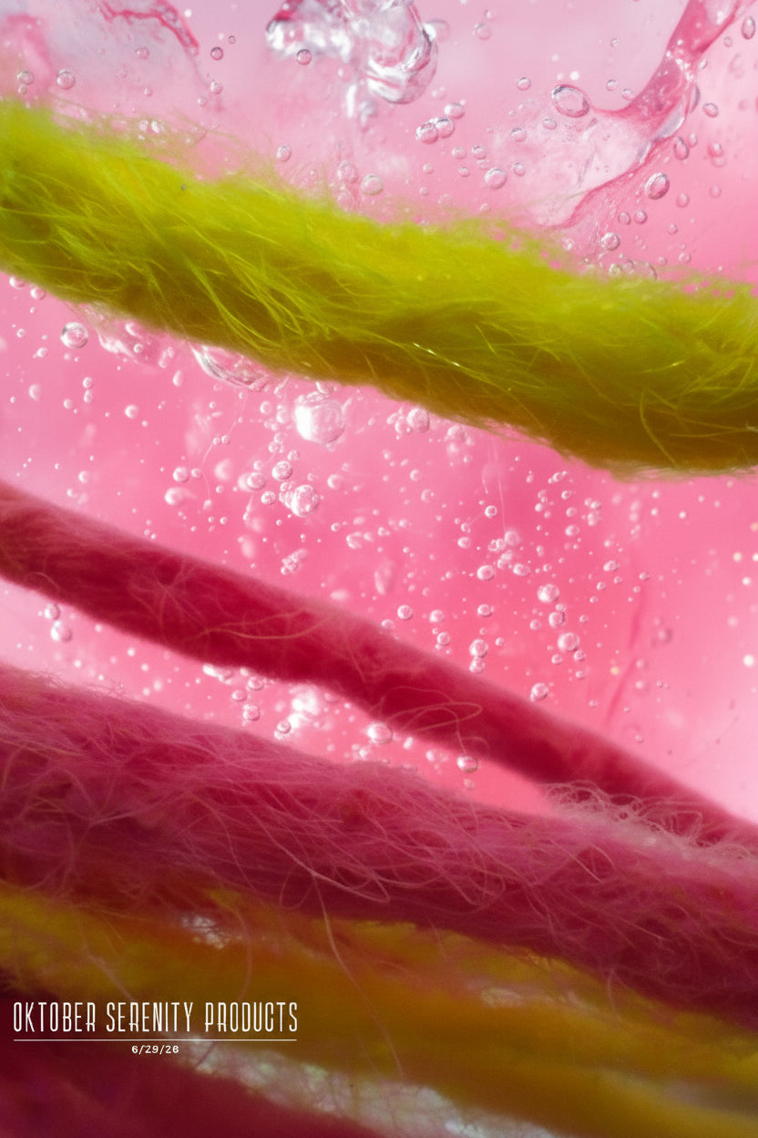 Strawberry lemonade cyber dreads